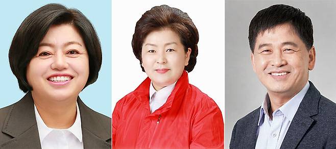 박문옥(왼쪽부터), 천기옥, 이장우.