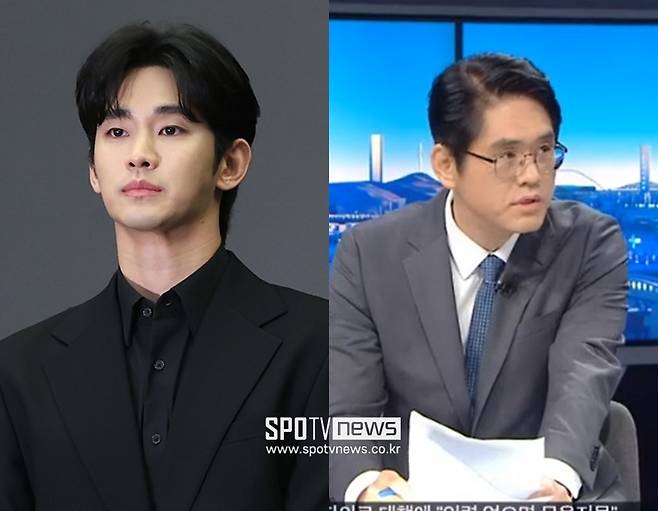 ▲ 김수현(왼쪽), 고상록 변호사. ⓒ곽혜미 기자, MBC '뉴스투데이' 캡처