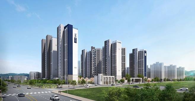 용인 고림 동문 디 이스트 투시도. 동문건설 제공