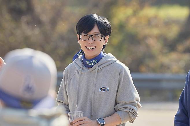 넷플릭스 예능 '유재석 캠프'의 캠프장 유재석. 넷플릭스 제공