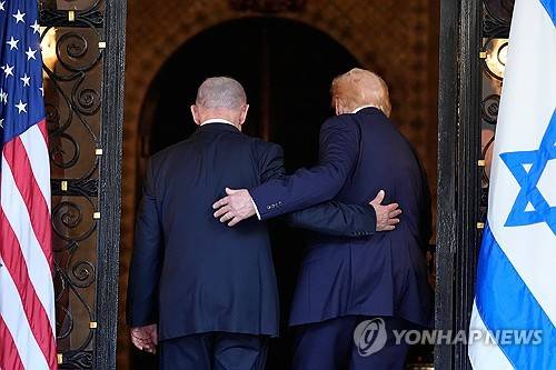 트럼프 대통령과 네타냐후 총리 [AP=연합뉴스 자료사진 제공]