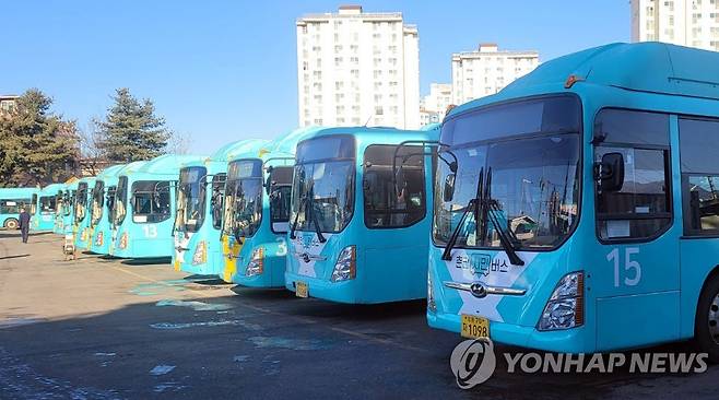 춘천시민버스 [연합뉴스 자료사진]