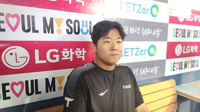 30일 잠실 KIA전에서 시즌 3승을 거둔 송승기. 김효경 기자