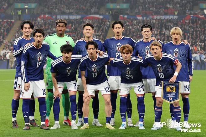 일본 축구 대표팀. 사진=AFPBBNews=News1