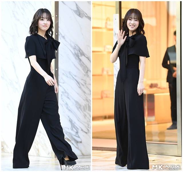 배우 박보영이 숨겨둔 8등신 비율을 뽐내며 시선을 사로잡았다. / 사진 = 천정환 기자
