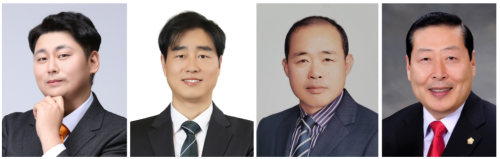 ◇6·3 지방선거에서 군소정당·무소속 신분으로 원주시의원 선거에 출마한 전상현(나·개혁신당)·이재형(다·조국혁신당)·(김영춘·˝)·전병선(차·무소속) 후보