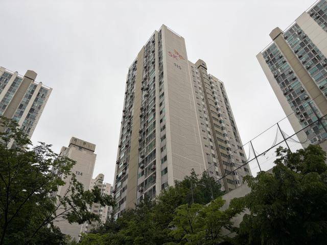 SK북한산시티 아파트 전경 [사진=이은별 기자]
