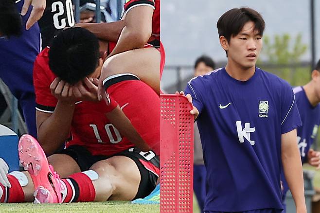 사진은 왼쪽부터 지난 5월 31일(한국 시간)트리니다드토바고와의 평가전에서 부상을 당했던 조유민(사진 왼쪽·샤르자 FC), 조유민의 낙마로 대체 발탁된 조위제(사진 오른쪽·전북 현대) /사진=뉴스1