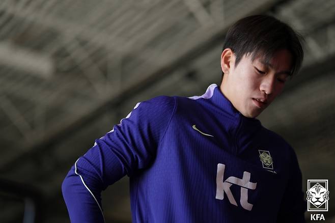 조위제. /사진=대한축구협회(KFA) 제공