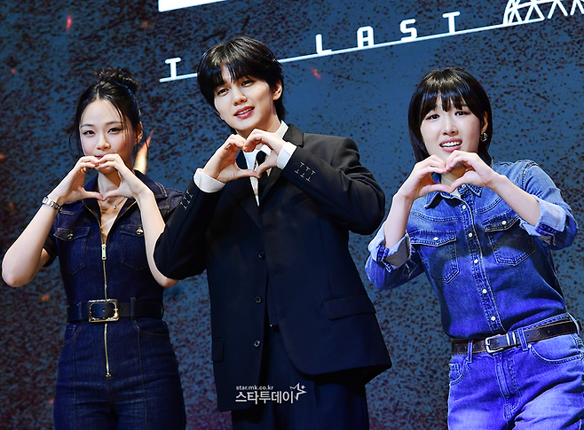 비비-유승호-이은지. 사진ㅣ강영국 기자