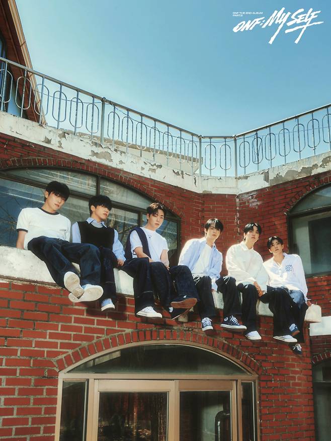ONF has released all the concept photos for their new album, raising the anticipation for their comeback.From May 28 to June 2, ONF sequentially released concept photos for all four versions of their second album, Part.2 ONF SELF, on their official SNS.The first version, LOST, captured the moment when the members were at a crossroads in their anxiety and left a strong impression with their scars and downcast eyes. The FACE version expanded the albums narrative by utilizing mirror objects to express the process of facing oneself.The STEP version captured the freedom of youth with casual styling and natural poses in an outdoor space, visualizing the process of accepting choices through confusion and self-awareness.The final version, SCAR, expresses the narrative of accepting scars as a part of growth through intense eyes and strength.Through these four concept photos, ONN OFF demonstrated their versatility in conceptualizing the narratives of hurt, choice, growth, and completion. The message behind each version also builds anticipation for the new album.Meanwhile, ONFs second full-length album Part.2, ONF:MY SELF, will be released on various online music sites on May 17 at 6 p.m.