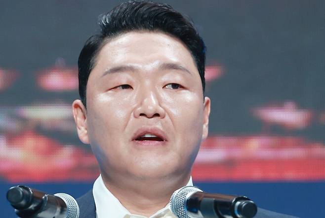 가수 싸이. 연합뉴스