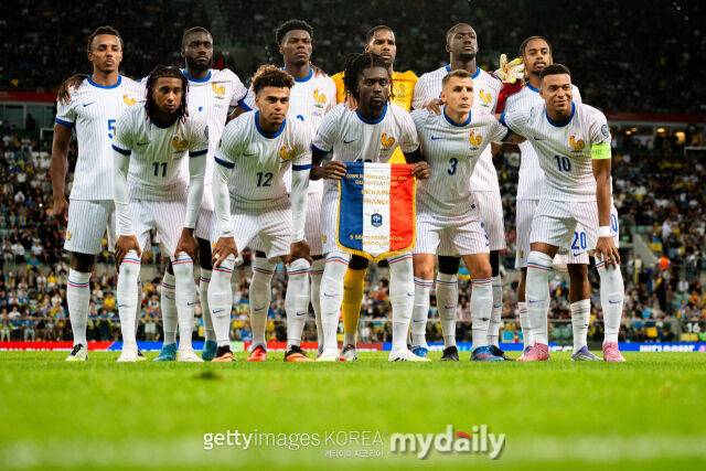2026 국제축구연맹(FIFA) 북중미 월드컵에서 우승 후보로 평가받는 프랑스 축구대표팀./게티이미지코리아