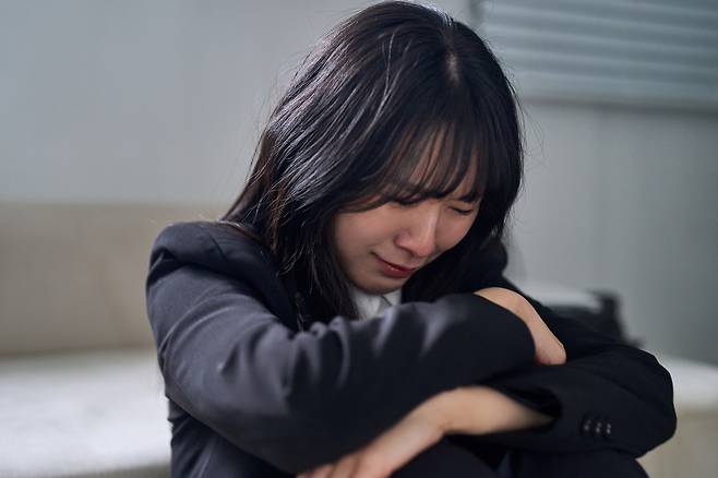 울고 있는 여성 이미지. 기사와는 무관. [게티이미지뱅크]