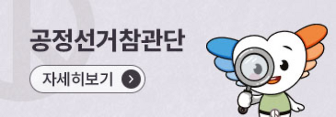 ▲ 공정선거참관단 이미지. /사진제공=중앙선관위