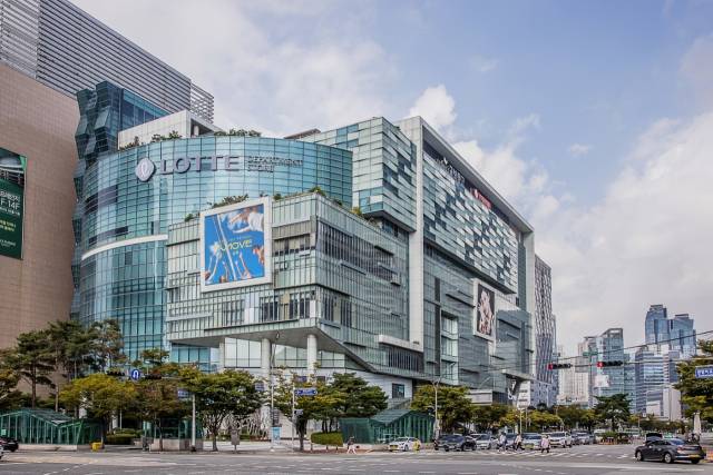 롯데백화점 센텀시티점 전경. 롯데백화점 제공