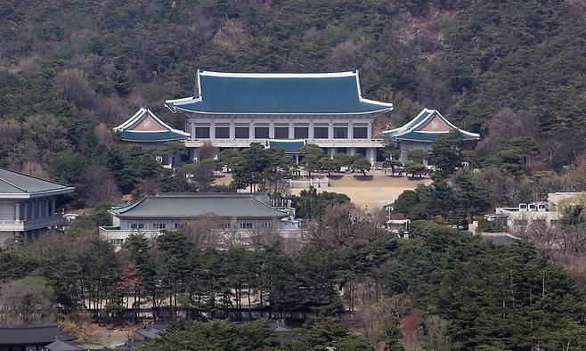 서울 종로구 청와대의 모습. 남정탁 기자