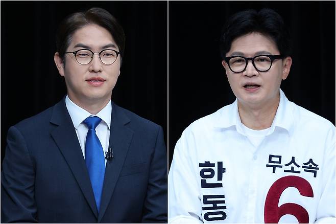하정우·한동훈 부산 북갑 후보 [연합뉴스 자료사진]