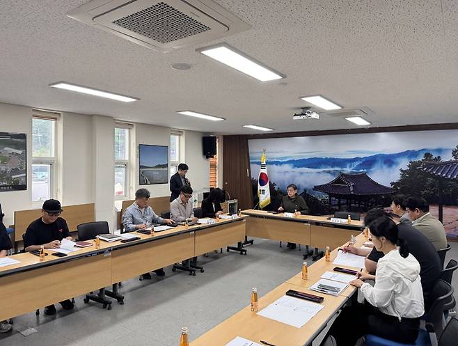 ▲ 영주시 봉화군 실무협의(제65회 경북도민체육대회 경기장 선정 및 시설점검)