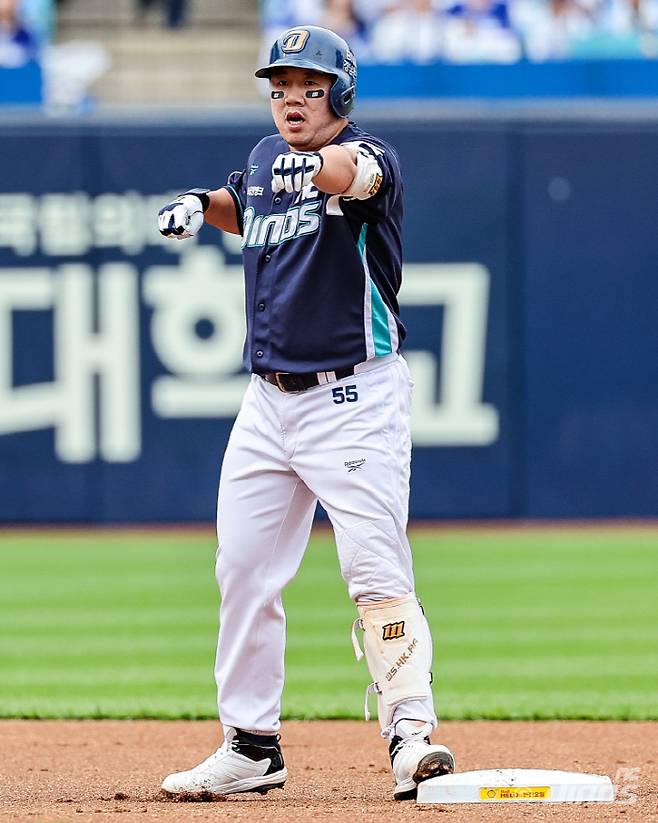 3일 삼성전 이우성 . NC 다이노스 제공
