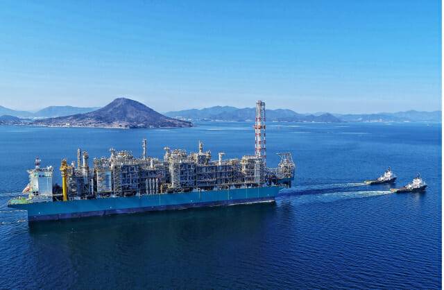 천연가스 해양플랜트(FLNG·Floating Liquefied Natural Gas)