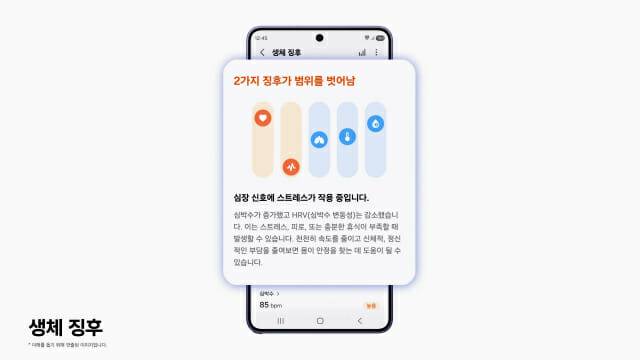갤럭시 워치 차세대 헬스 기능.(사진=삼성전자)