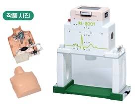 rPPG 딥러닝 알고리즘을 활용한 비접촉 심박수(BPM) 측정과 EAR 알고리즘을 활용한 눈 상태 분석 기술을 활용해 환자 상태를 감지하고, 순환계 모사 회로 MCL로 일정한 깊이와 속도로 흉부 압박을 수행하는 로봇 시스템 [한국기술교육대학교 제공]