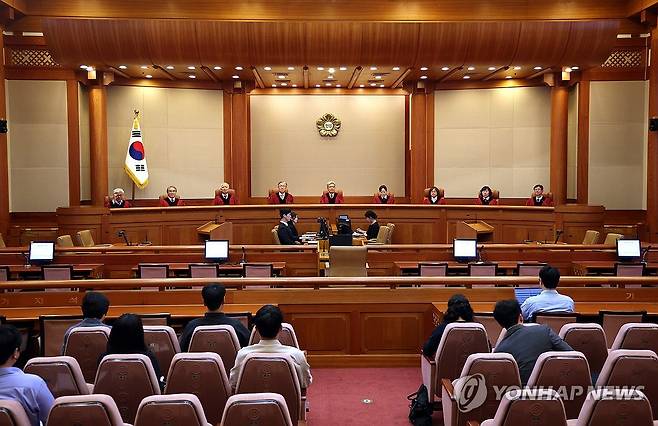헌법재판소 [연합뉴스 자료사진]