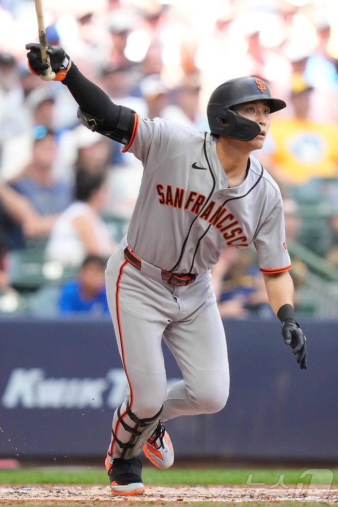 MLB 샌프란스시코 이정후. ⓒ AFP=뉴스1