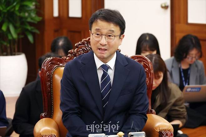 한병도 더불어민주당 원내대표 ⓒ데일리안 홍금표 기자