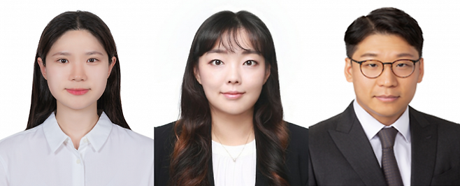 왼쪽부터 양예하 고려대 에너지환경대학원 박사과정생, 손우진 박사과정생, 우종률 교수. 고려대 제공