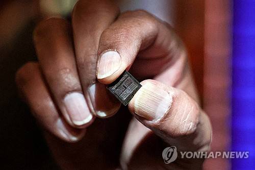 마이크론테크놀로지의 반도체[연합뉴스 자료사진]