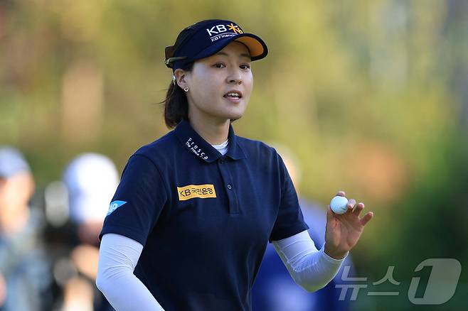전인지(32·KB금융그룹). ⓒ AFP=뉴스1