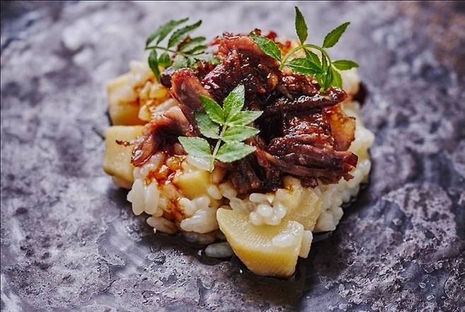 김진혁 셰프의 요리. [알라프리마 제공]