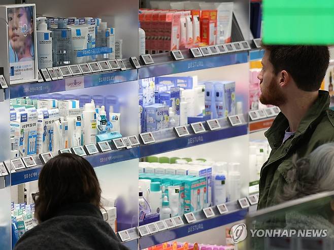 'K-뷰티' 수출 꾸준히 증가 [연합뉴스 자료사진]