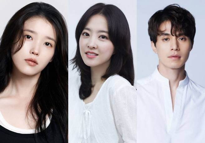 아이유(왼쪽부터) 박보영 이동욱(사진=각 소속사 제공)