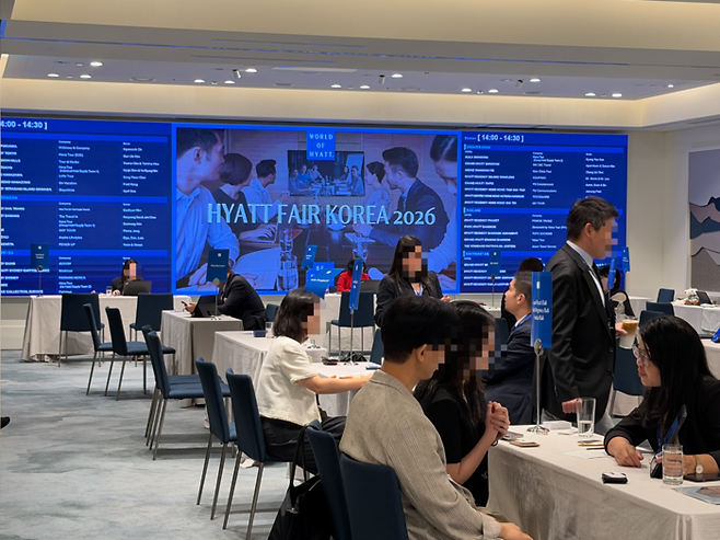 지난 5월 28일부터 29일까지 양일간, 안다즈 서울 강남에서  열린 ‘하얏트 페어 서울(HYATT FAIR SEOUL) 2026’ 현장 / 사진=권효정 여행+ 기자