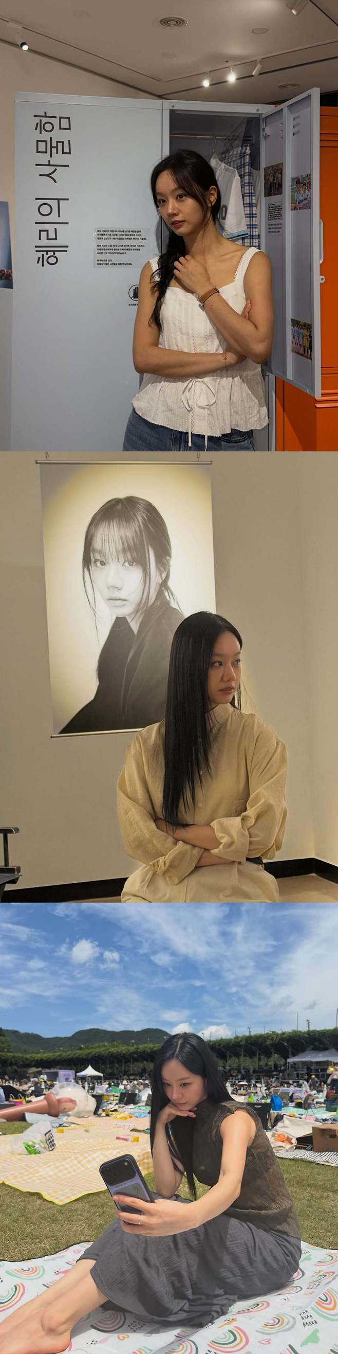 Actress and singer Hyeri shared an update on her recent activities, including her attendance at the Muju Mountain Film Festival and her interaction with fans at an exhibition.On the 8th, Hyeri posted several photos on her personal social media account along with the caption, Actually, Lee Hyeri hasnt even started yet.Actually, Lee Hye-ri hasnt even started yet is an exhibition featuring behind-the-scenes stories from Hye-ris work and her treasured items. It was part of the program in which she participated as the eighth NEXT ACTOR at the 14th Muju Mountain Film Festival. The exhibition, held at the Choi Buk Art Museum in Muju County, North Jeolla Province, concluded on the 7th.Lee Hye-ri attended the Muju Mountain Film Festival and spent time engaging in Q&A sessions with the audience, visiting the exhibition, and holding a signing event.In the released photos, Hye-ri is posing in front of a special exhibition hall dedicated to her.The exhibition drew attention with a History Wall summarizing Lee Hye-ris career to date, as well as photos capturing her various expressions.Additionally, Lee Hye-ri shared excerpts from her diary written after watching *Call Me by Your Name*, and she also took photos in front of a display case containing behind-the-scenes items from the movie *Victory*, which had previously garnered attention for her deep affection for the film.Fans reacted to the exhibition, which showcases her diverse sides, with comments such as, Youre the best, Hyeri, I had so much fun in Muju! Im always rooting for you, and I cant even fathom just how successful Lee Hyeri has become.Photo = Hyeri