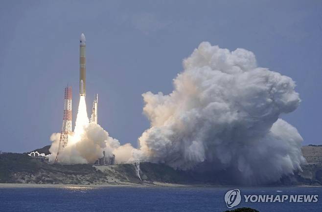 일본 로켓 [AP=연합뉴스. 재판매 및 DB 금지]
