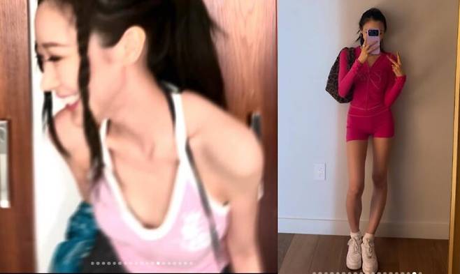 최근 뼈말라 몸매가 유행처럼 번지고 있지만 살을 지나치게 빼면 에너지도 떨어져 쉽게 피로를 느낄 수 있다. 사진=지젤 SNS 캡처