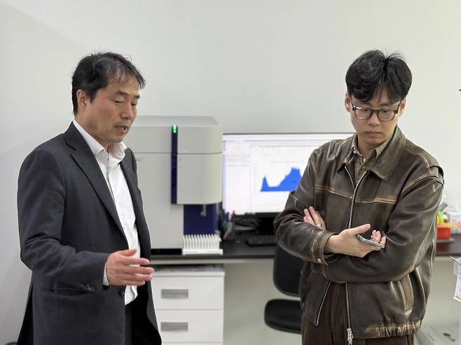 윤학순 스페이스린텍 대표(왼쪽). 스페이스린텍 제공