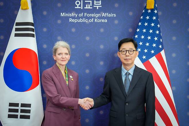 한미 정상회담 안보합의 이행협상 발족 회의 [외교부 제공]