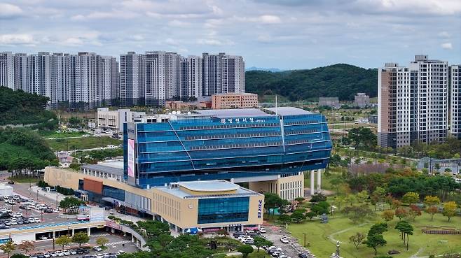충남 당진시청 전경. 서울신문DB