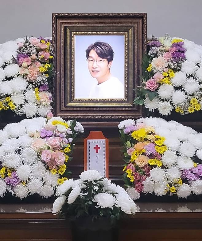 ▲ 고(故) 송영규 빈소. 출처|정태우 인스타그램