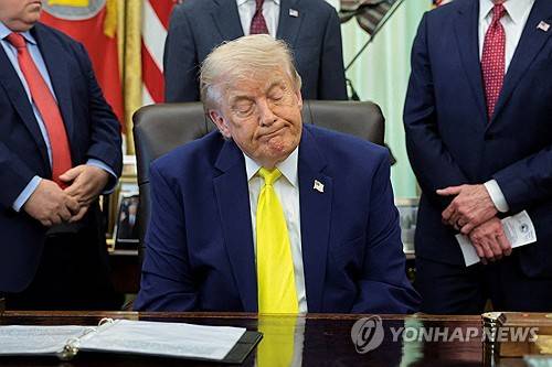 도널드 트럼프 미국 대통령[연합뉴스 사진 제공]
