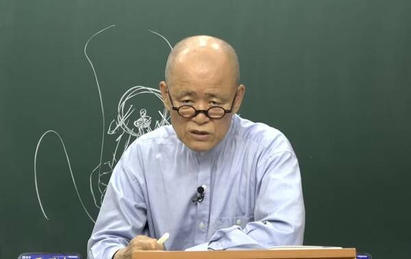 도올 김용옥 한신대 석좌교수가 9일 유튜브 채널 '도올 TV' 강의를 통해 민주당이 부산‧울산과, 충청‧강원‧제주, 광주와 전남‧북을 모두 이기고도 서울 탈환에 실패한 6.3 지방선거 결과에 "혹독하게 말하면 전체적으로 패배한 선거"라면서 그 최대 요인을 오 후보에 대한 강남 3구의 '몰표'를 지목했다. 2026. 06.09 [도올 TV 갈무리] 시민언론 민들레