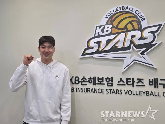 KB손해보험 박상하가 최근 KB인재니움 수원에서 취재진과 만나 인터뷰에 응했다. /사진=김동윤 기자