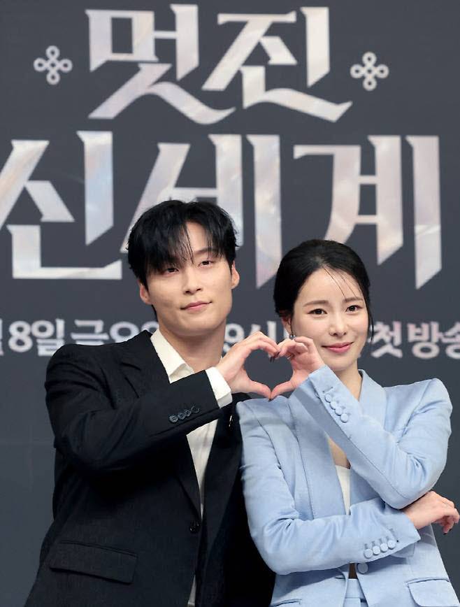 허남준(왼쪽)과 임지연(사진=뉴스1)