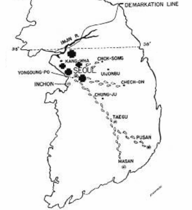 밀라드는 여러 곳에서 성형 수술을 시행하였습니다. 전국에서 환자들이 찾아왔고, 부산과 마산에서 걸어온 환자도 있었습니다. 사진= Oriental Peregrinations