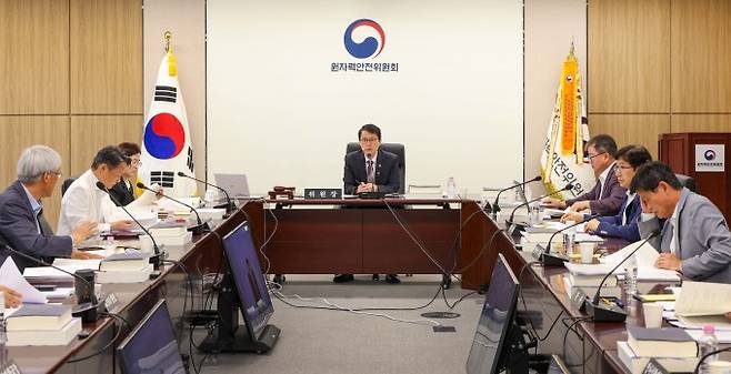 11일 제2026-9회 원자력안전위원회 회의가 열렸다. 원안위 제공